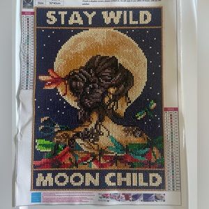 Finished diamond art